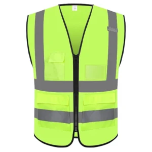 IXCE High visibility, breathable, adjustable, blue fluorescent warning